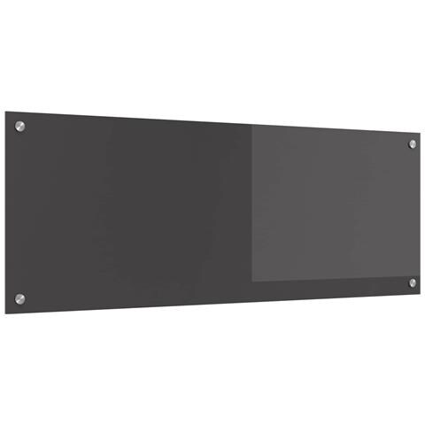 Schienale da cucina  Grigio scuro 110x40x0,6 cm in vetro temperato - Foto 1