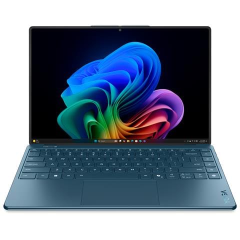 Yoga Slim 9 14ILL10 Copilot+ PC Intel Core Ultra 7 258V Computer portatile 35,6 cm (14") Touch screen WQUXGA 32 GB LPDDR5x-SDRAM 1 TB SSD Wi-Fi 7 (802.11be) Windows 11 Home Spagnolo Colore foglia di tè - Foto 1