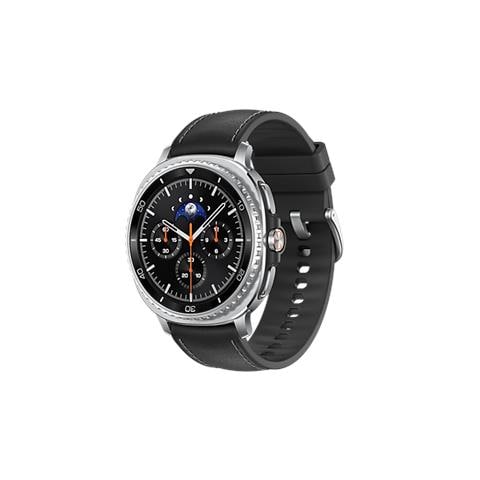 Galaxy Watch 8 Classic 3,3 cm (1.3") AMOLED 46 mm Digitale 438 x 438 Pixel Touch screen 4G Argento Wi-Fi GPS (satellitare) - Foto 1