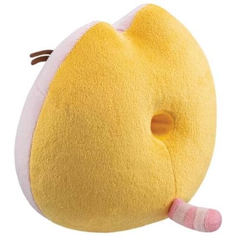 Peluche Rotondo A Forma Di Ciambella Da 14 Cm Kawaii In Poliestere, Rosa - Foto 2