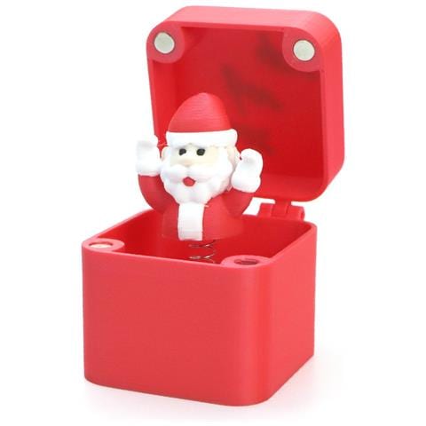Regalo Di Natale Babbo Natale Agitante - Scatola Scherzo A Sorpresa Per Adulti - Foto 1