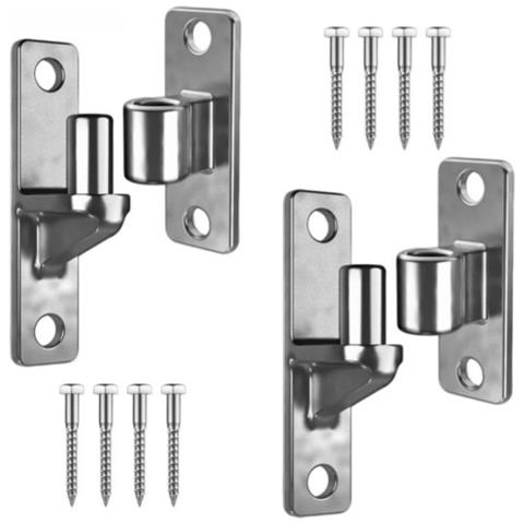 Cerniera Per Cancello Agricolo In Acciaio Inossidabile - Kit Hardware 2 Pezzi 100x35mm Con Viti - Foto 1