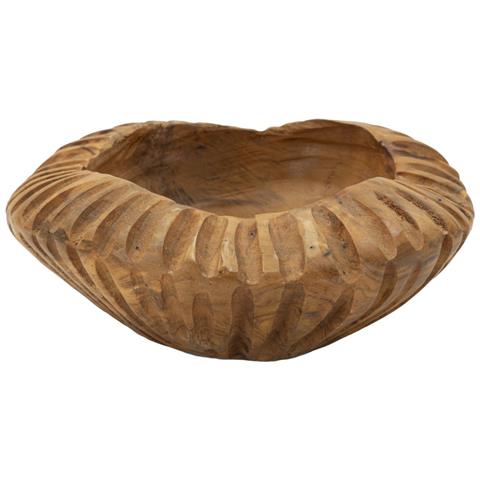 Vassoio Natura 30-marrone-legno-19x19x8 Cm - Foto 1