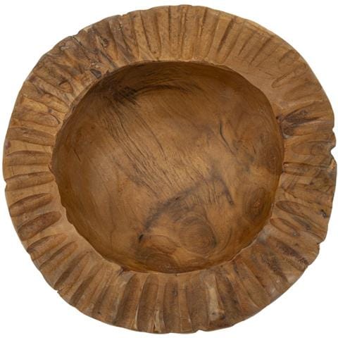 Vassoio Natura 30-marrone-legno-19x19x8 Cm - Foto 2