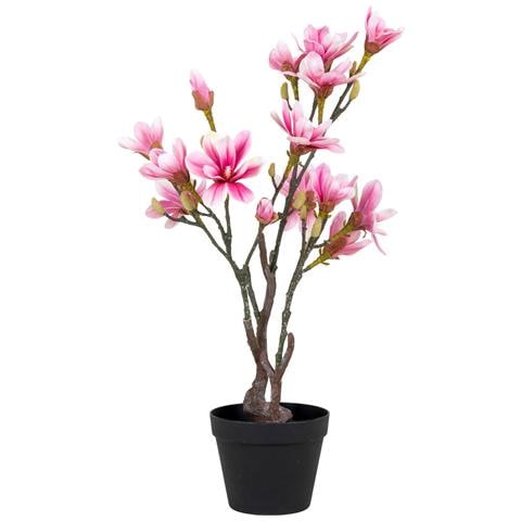 Magnolia Artificiale In Fiore Vikasa Home — H 75 Cm - Foto 1
