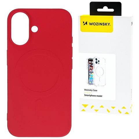 Custodia In Silicone Magsafe Per Samsung Galaxy S25 - Rossa - Foto 1