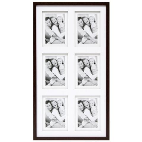 S65KQ6 6x10x15 legno marrone per 6 foto - Foto 1