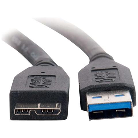 Cavo USB - USB Type A (M) a Micro-USB Type B (M) - USB 3.0 - 2 m  - Foto 2