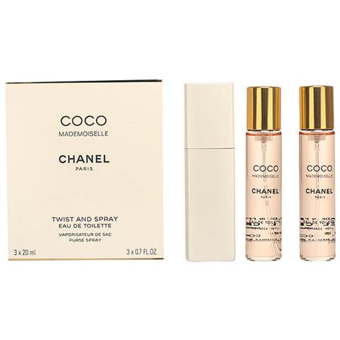 Coco Mademoiselle Edt Vaporizador Twist& Spray 3 X 20 60 Ml - Foto 2