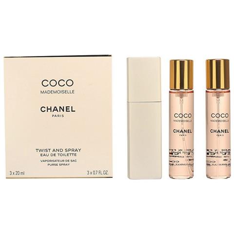 Coco Mademoiselle Edt Vaporizador Twist& Spray 3 X 20 60 Ml - Foto 4