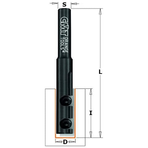 Fresa Tagli Diritti C/colt. Z1 S=8 D=12x39.5x90 Dx 652.122.11 - Foto 1