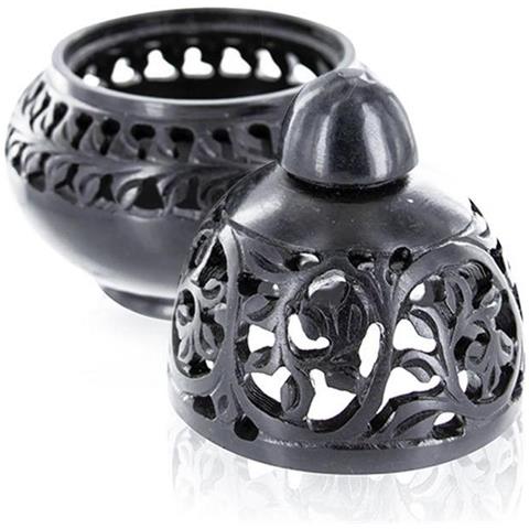 Incensiere Di Pietra Nera Venezia - Foto 5