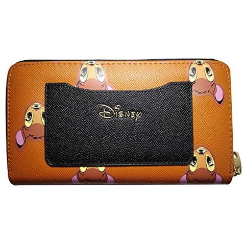 Bambi borsa All Over Stampa Nuovo Ufficiale Disney Marrone con Zip - Foto 3