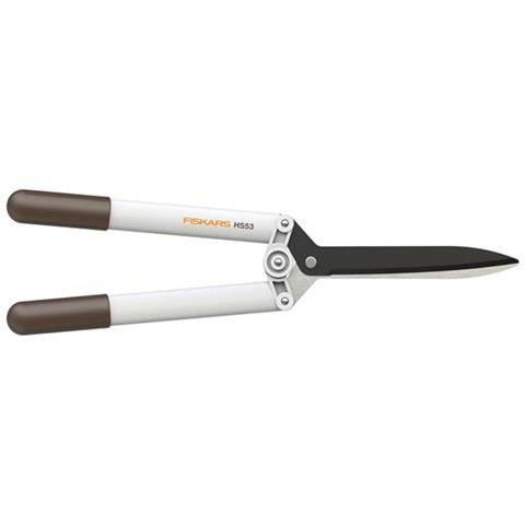 Cesoie per siepi HS53 da potare e modellare siepi, Arbusti e cespugli, Lunghezza: 54,4 cm, Peso: 610 g, Bianco / Arancione, FiberComp / Acciaio di qualità, luce, 1026931 - Foto 1