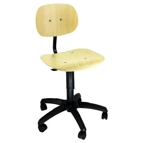 Sgabello Tecnico Esos Eoe6 Basso - In Faggio Multistrato - Eoe6 - Foto 1