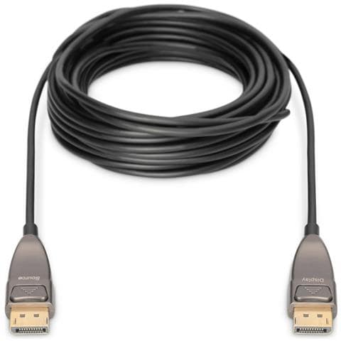Displayport Aoc Hybrid Lwlcable M / M 15m Uhd 8k 60hz Gold Bl - Foto 2