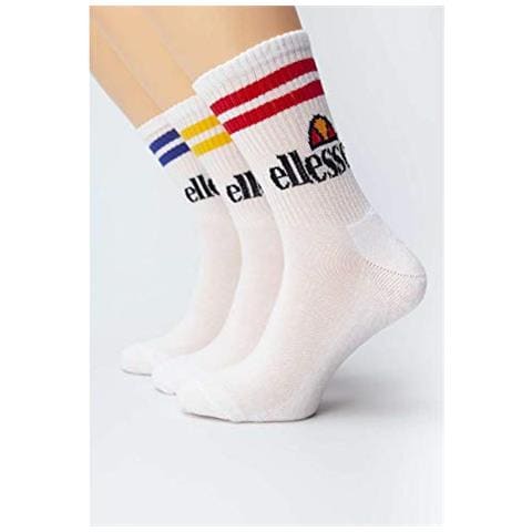 Pullo - Calzini Unisex Da Adulto, Unisex - Adulto, Calzetti, Saac1208, Bianco, 43-46 - Foto 1