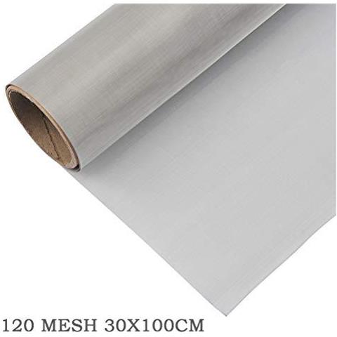 Acciaio Inox 304 Woven Wire Mesh 120 - Panno Di Filtrazione 30 X100cm Retina Sheet - Foto 1