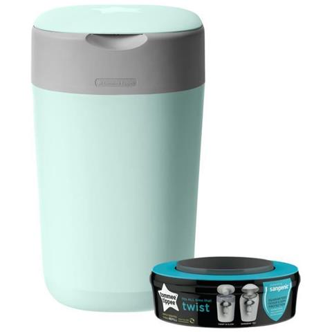 Contenitore Per Pannolini Twist & Click - Verde - Foto 1