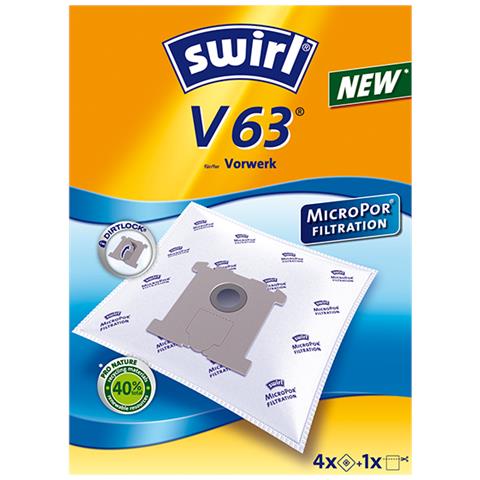 V 63 MicroPor Sacchetto per la polvere A cilindro - Foto 1
