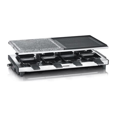 Rg 2373 Griglia Per Raclette 8 Persona (e) 1500 W Nero - Foto 2