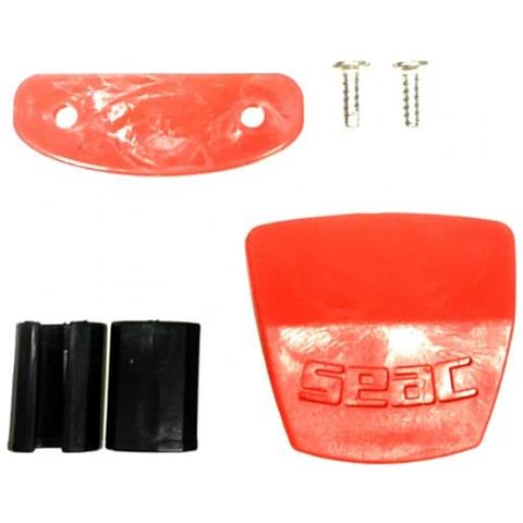 Seac Kit Fissaggio Pinna Motus Rosso - Foto 1