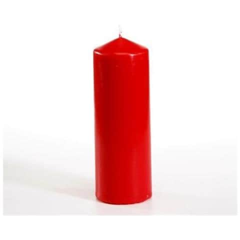 13601 Candela Di Cera Cilindro Rosso 1 Pz - Foto 1