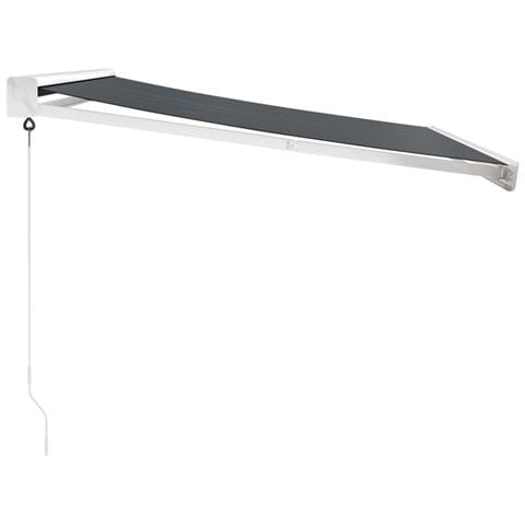 Tenda Da Sole Retrattile Antracite 3,5x2,5m Tessuto E Alluminio - Foto 2