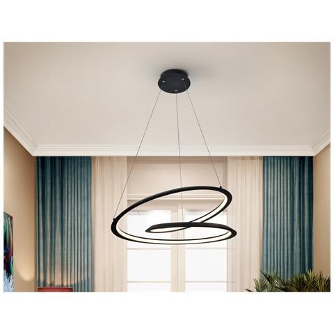 Lampada Ad Anello, Nero, D60 - Foto 2