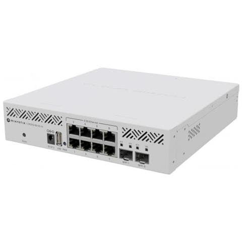 Smart Switch Gestito L3 CRS310-8G+2S+IN 2.5g Ethernet (100/1000/2500) Supporto Power Over Ethernet (poe) 1u Colore Bianco - Foto 1