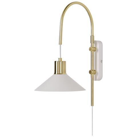 Applique Sissa Metallo Bianco - Foto 2