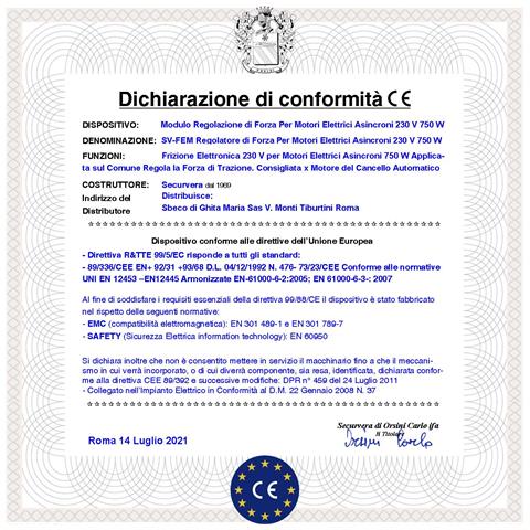 Regola La Forza E La Velocità Dei Motori Elettrici Asincroni 230 V 750 W Per Cancelli Automatici Attenua Le Sbattute D - Foto 2
