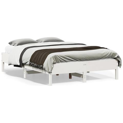 Giroletto Bianco 120x190 Cm Legno Massello Di Pino - Foto 1