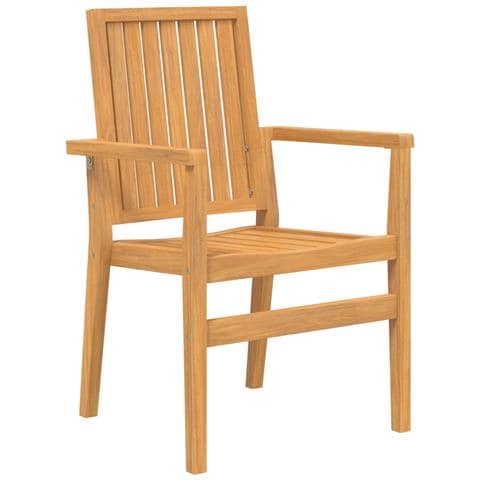 Set Da Pranzo Per Giardino 3 Pz In Legno Massello Di Teak - Foto 2