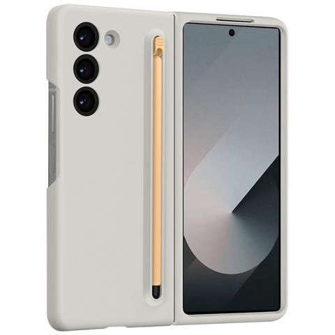 Cover Per Samsung Galaxy Z Fold6 Soft-touch Con Pennino Da Touchscreen - Foto 1