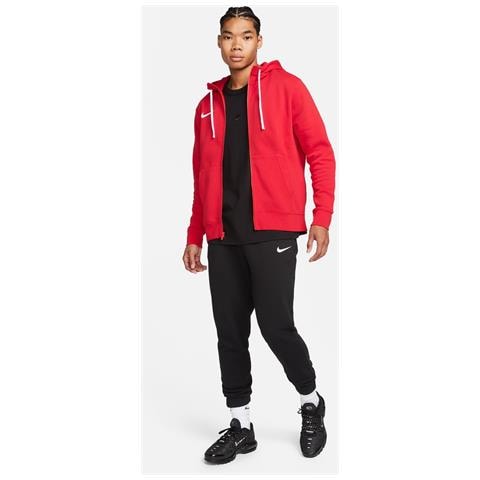 Felpa Con Cappuccio Full Zip Cw6887-657 Uomo Taglia 2Xl Colore Rosso - Foto 2