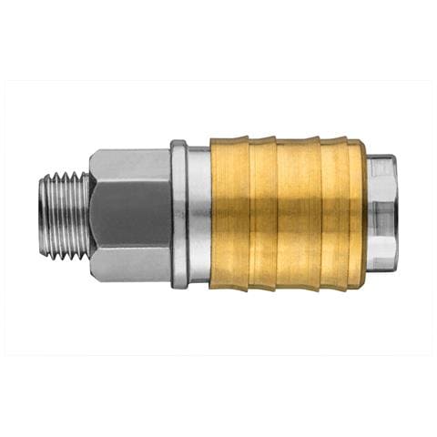 Attacco Rapido Per Compressore Con Filettatura Esterna Da 1/4"". - Foto 1