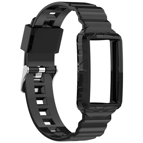 Cinturino Per Fitbit Charge 6/5/4/4 Se / 3/3 Se Black - Foto 1
