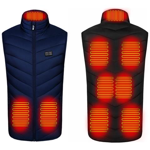 Gilet Riscaldante Con 9 Zone Di Riscaldamento 4xl - Foto 1
