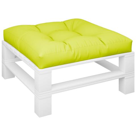 Cuscino Per Divano Pallet Verde Brillante 80x80x12 Cm - Foto 3