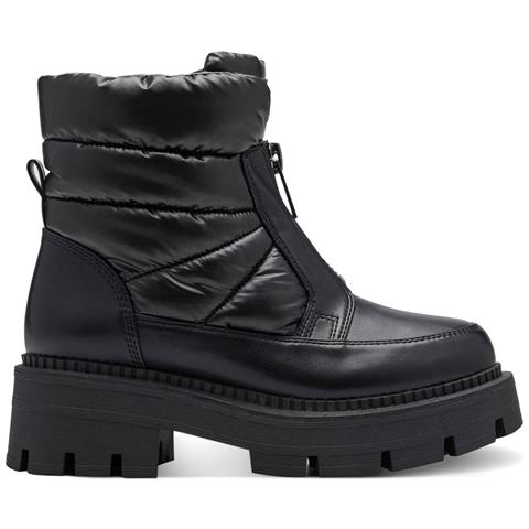 Black Casual Closed Booties Stivaletti Sintetico E Tessile Scarpe Donna Nero Eu 38, 1-26441-41 001 - Foto 2