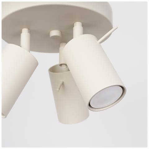 Lampada A Soffitto Ring 3p Beige Sl. 1497 - Moderno Lampada Da Soffitto Beige 18.5x19.5x19.5 Cm - Foto 8