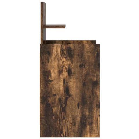 Comodini con 2 Cassetti 2 pz Rovere Fumo 38x34x80 cm - Foto 2