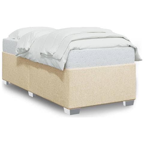 Giroletto Senza Materasso Crema 100x200 Cm In Tessuto - Foto 2