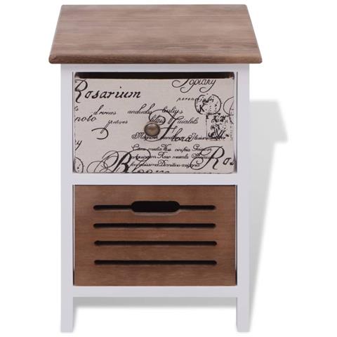 Lusso Casadino -  Comodini 2 Pezzi In Legno - Foto 2