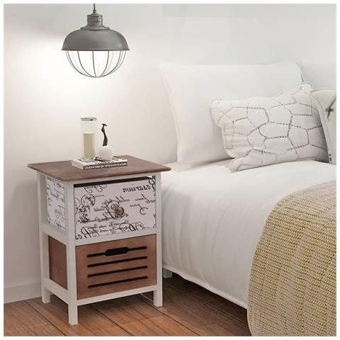 Lusso Casadino -  Comodini 2 Pezzi In Legno - Foto 7