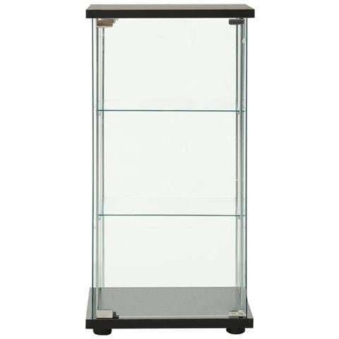 Lusso Casadino -  Armadietto Portaoggetti In Vetro Temperato Nero - Foto 1