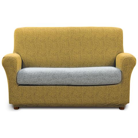 Copridivano Elasticizzato Cosmic In Cotone Colore Giallo Misura 2 Posti - Foto 2