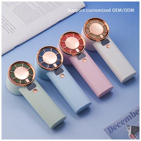 Ventilatore Portatile Verde Menta: Raffreddamento Portatile Con Batteria A Lunga Durata Blue - Foto 6