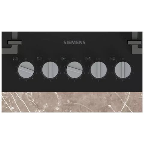 Piano Cottura A Gas Da 75 Cm Con 5 Fuochi, 11500 W, Nero - Ep7a6qi40 - Foto 2